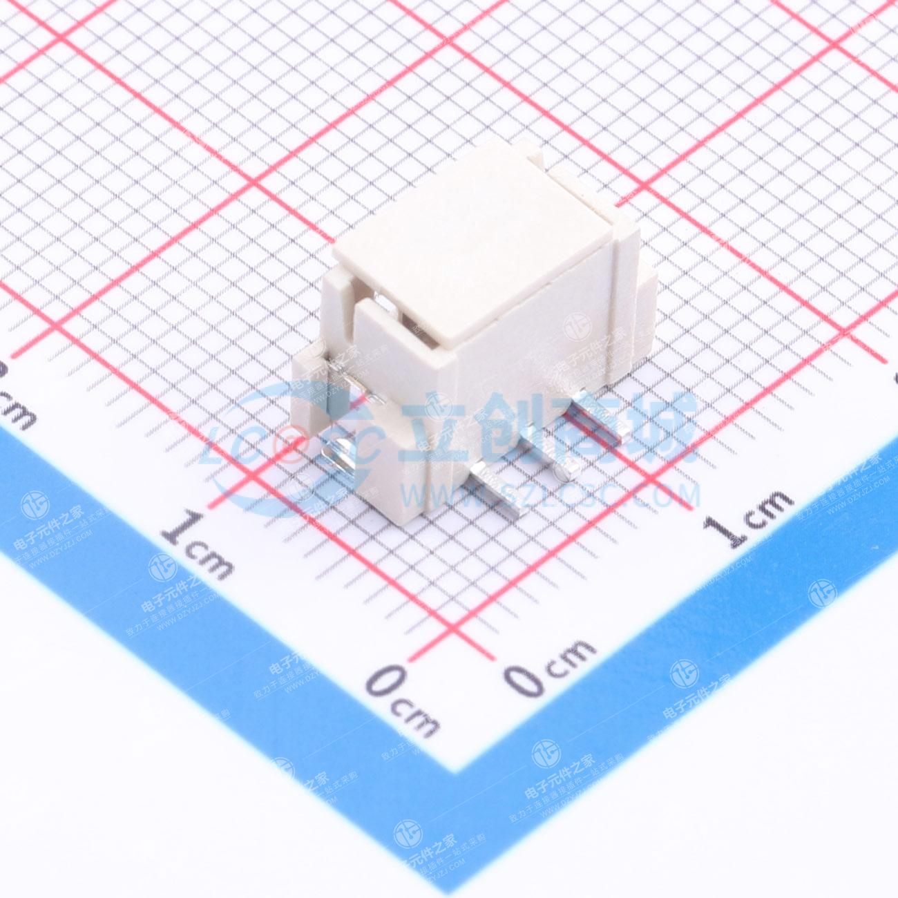 1x3P 间距:2.5mm 立贴 系列:XH