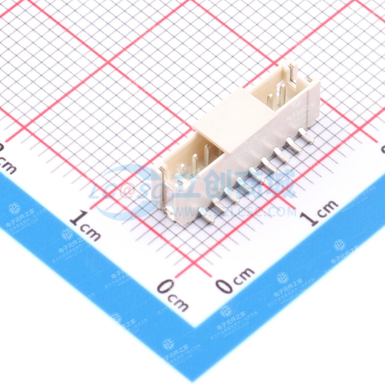 1x12P 间距:1.5mm 立贴