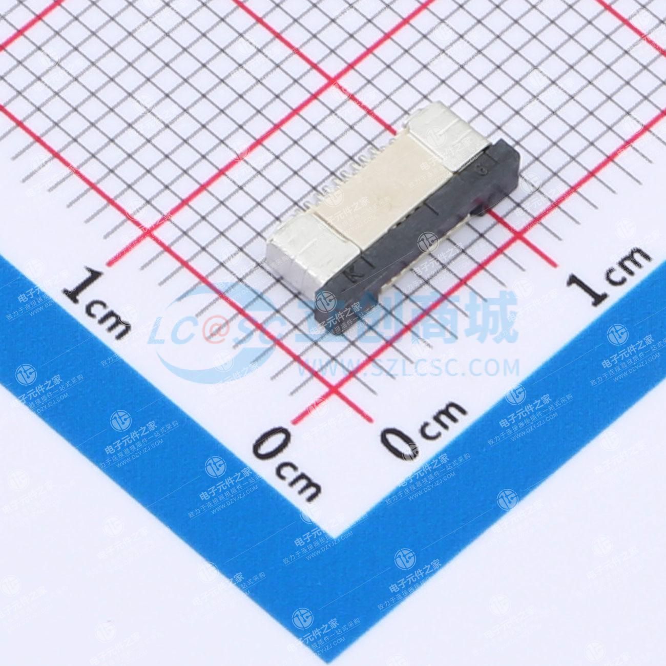 抽屉式 下接 P数:9P 间距:0.5mm