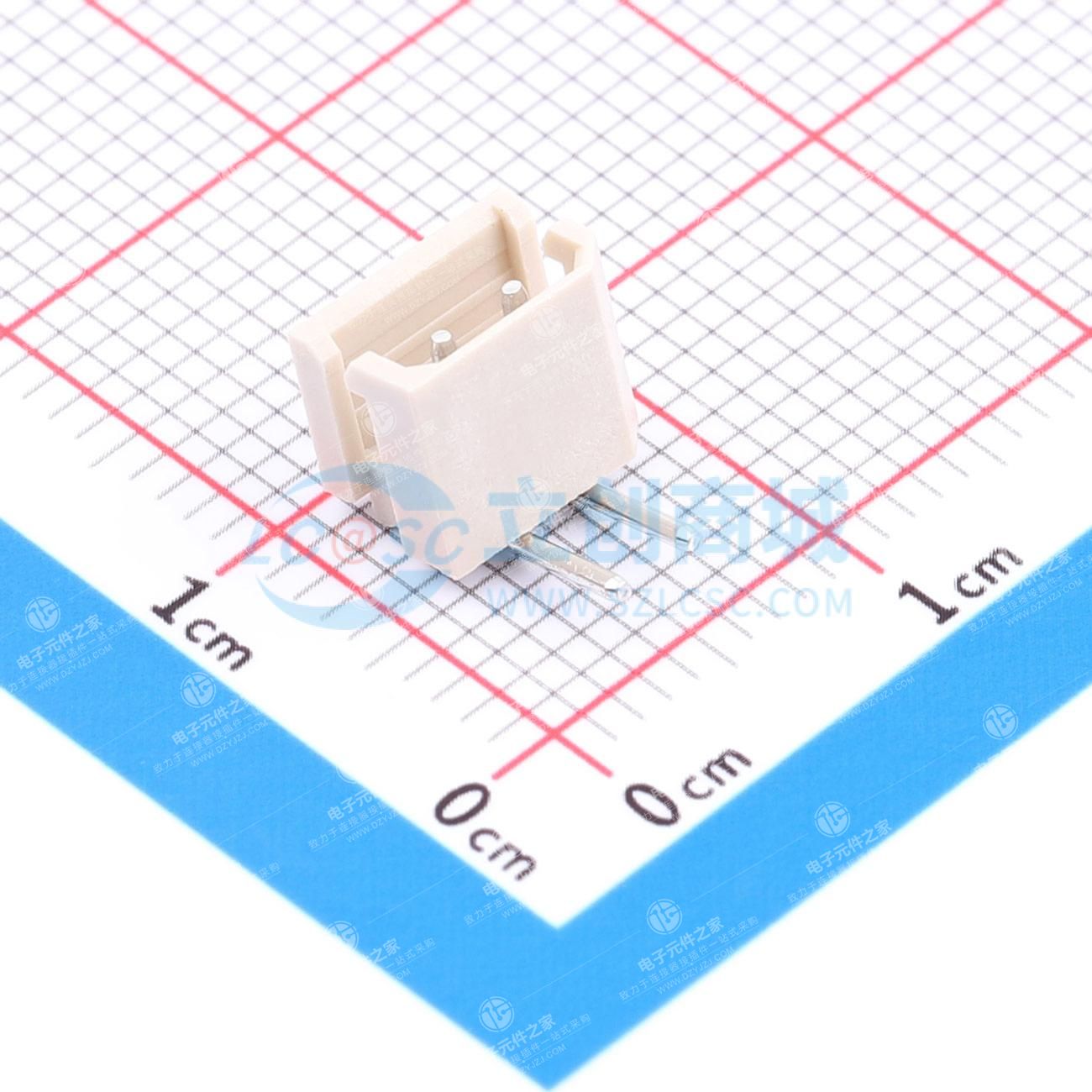 1x2P 间距:2.5mm 弯插 系列:Mini-SPOX(5264)
