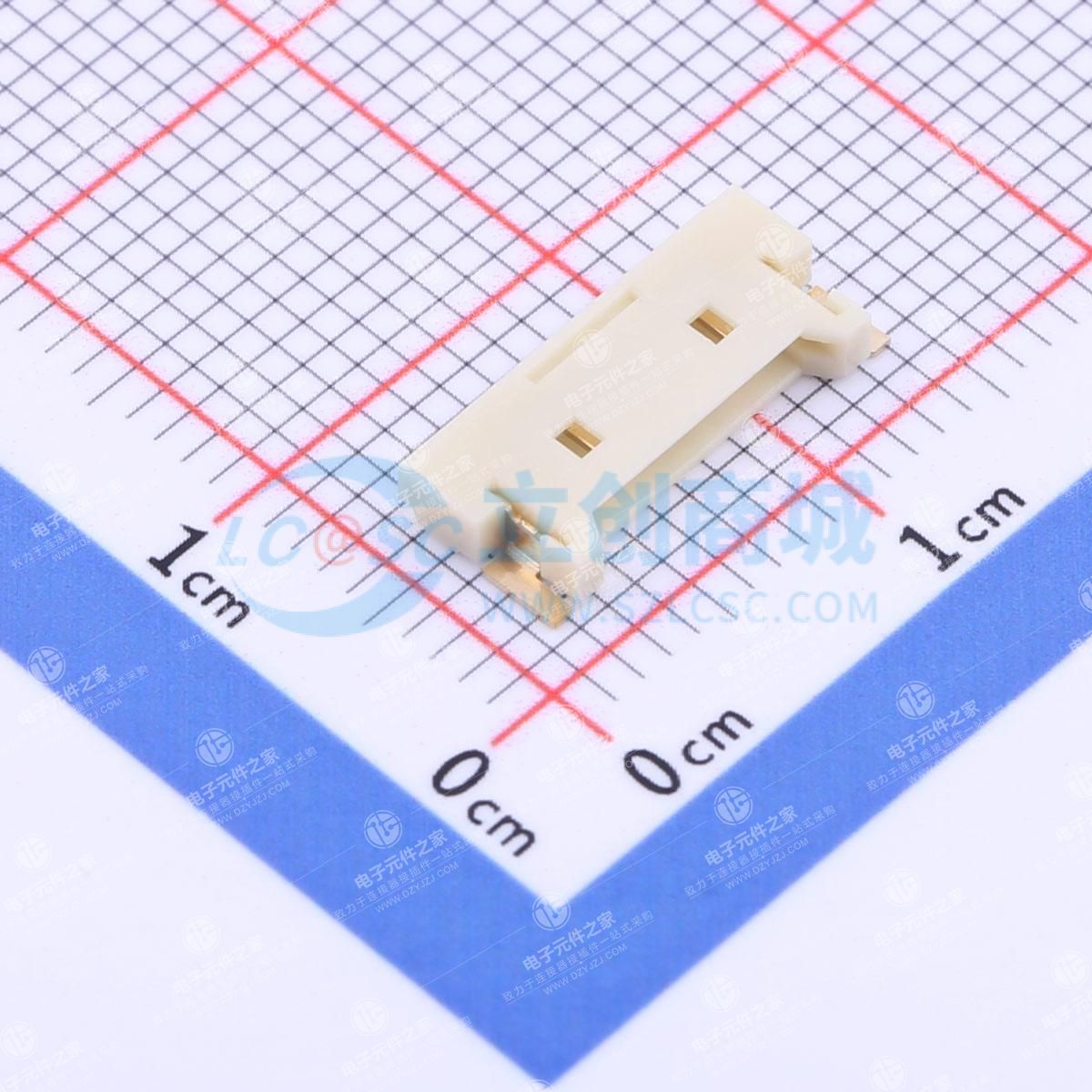 1x6P 间距:1.25mm 卧贴