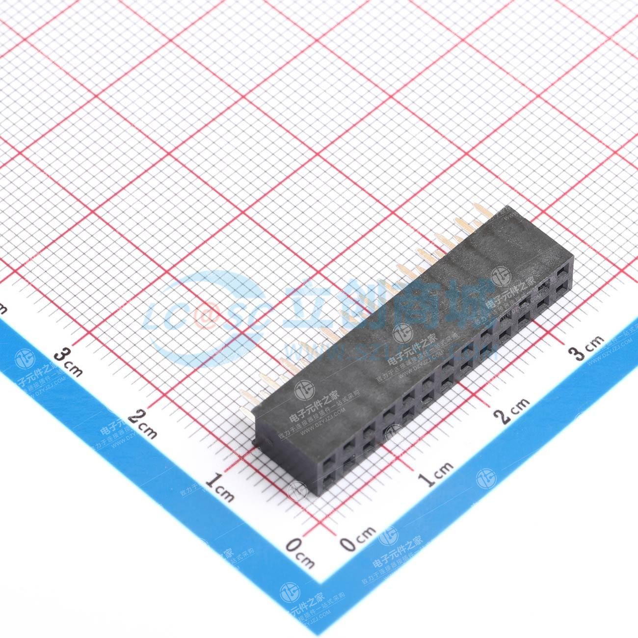 2x13P 间距:2.54mm 直插