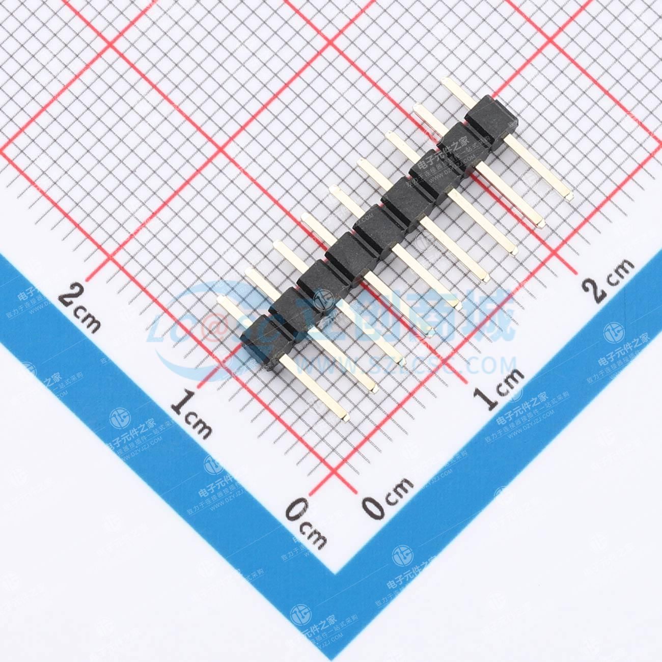 间距:2.54mm 方针 直插