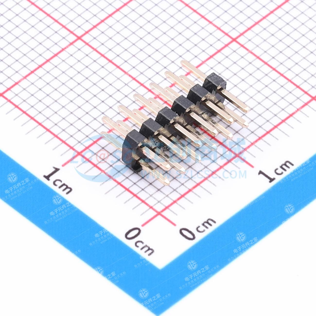 2x6P 间距:2mm 方针 直插