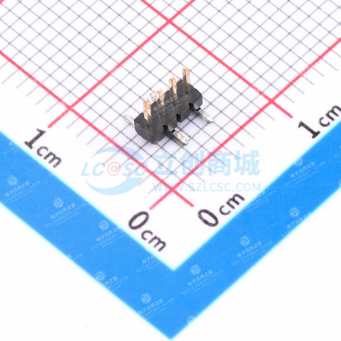间距:1.27mm 方针 立贴