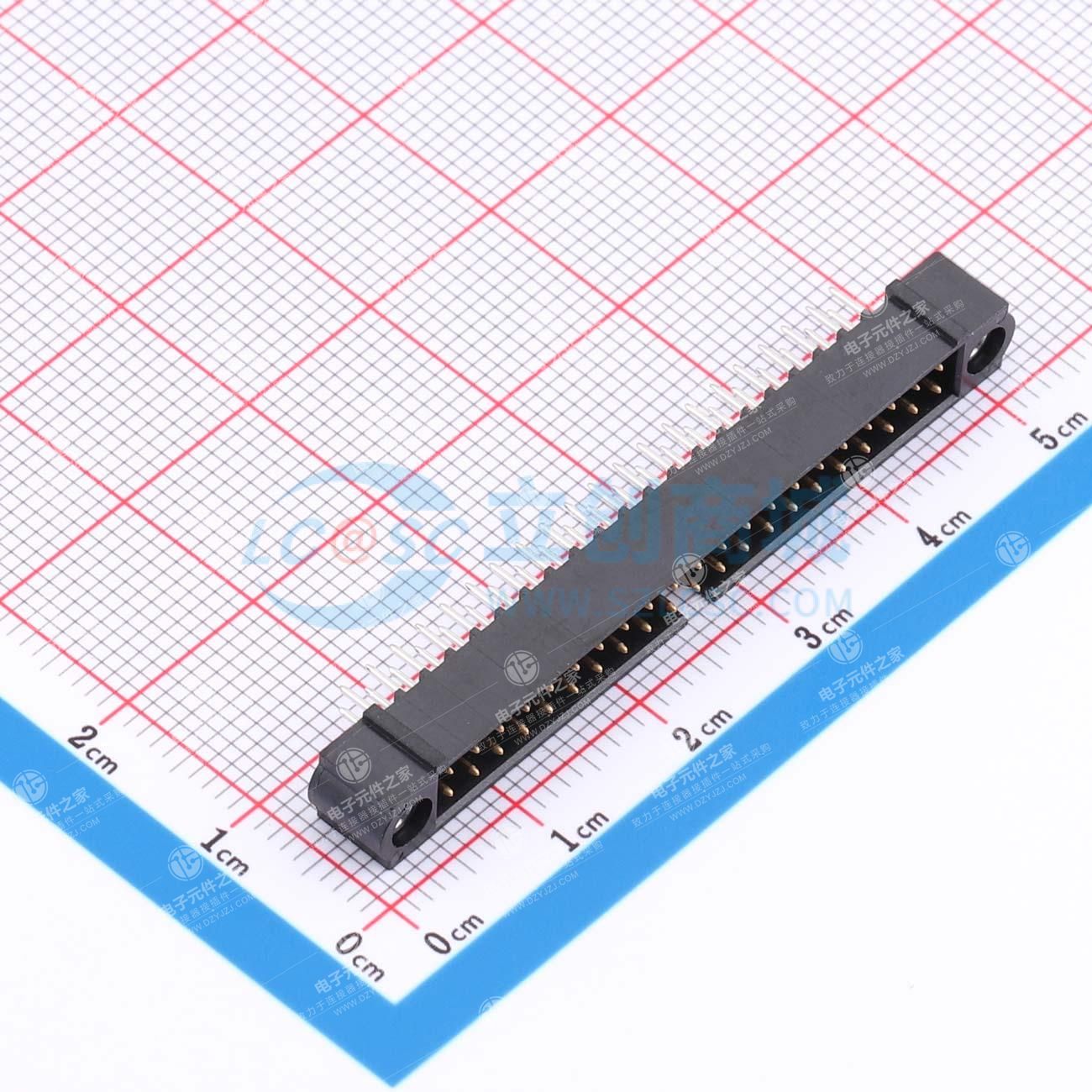2x21P 间距:2mm 直插