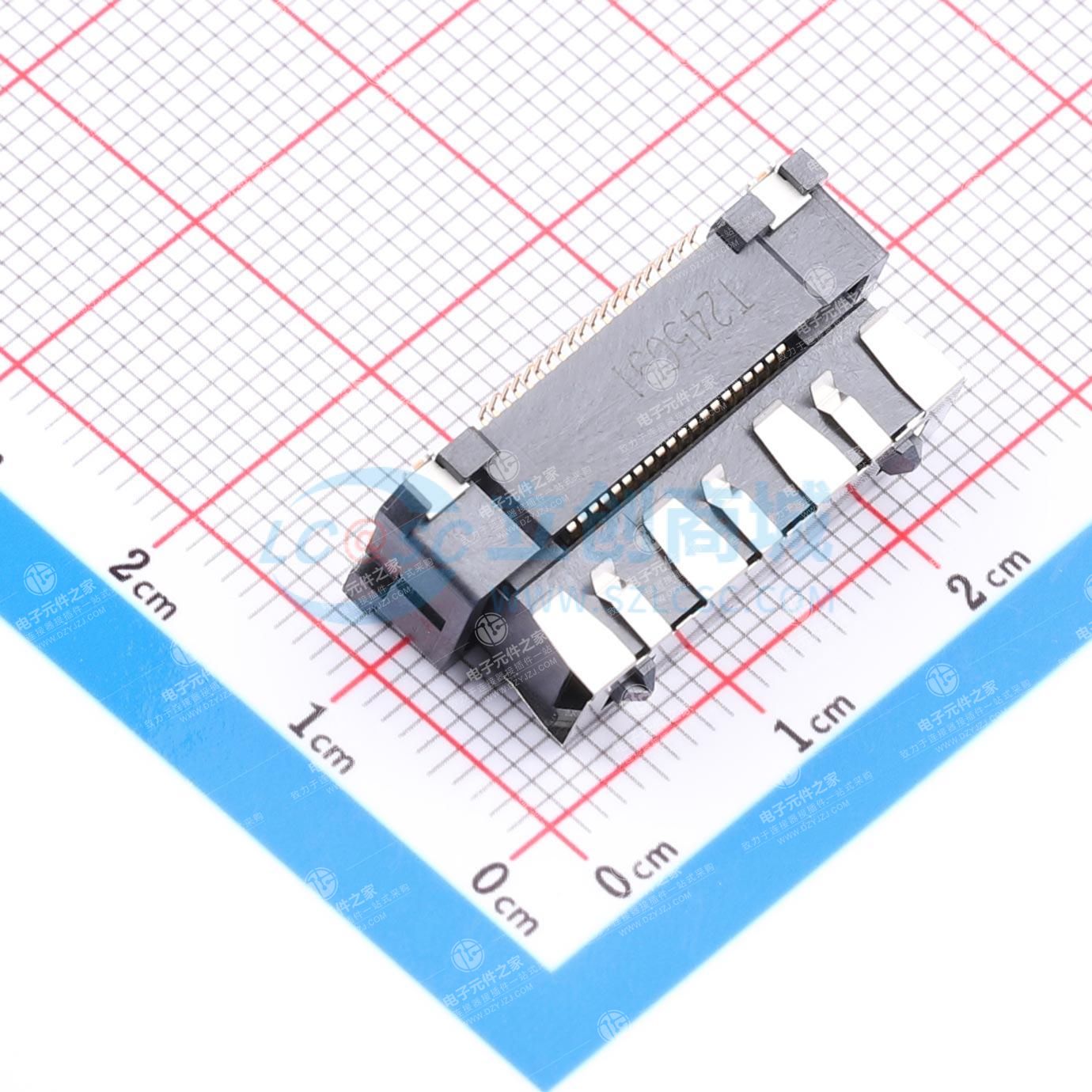 间距:0.64mm 公 立贴