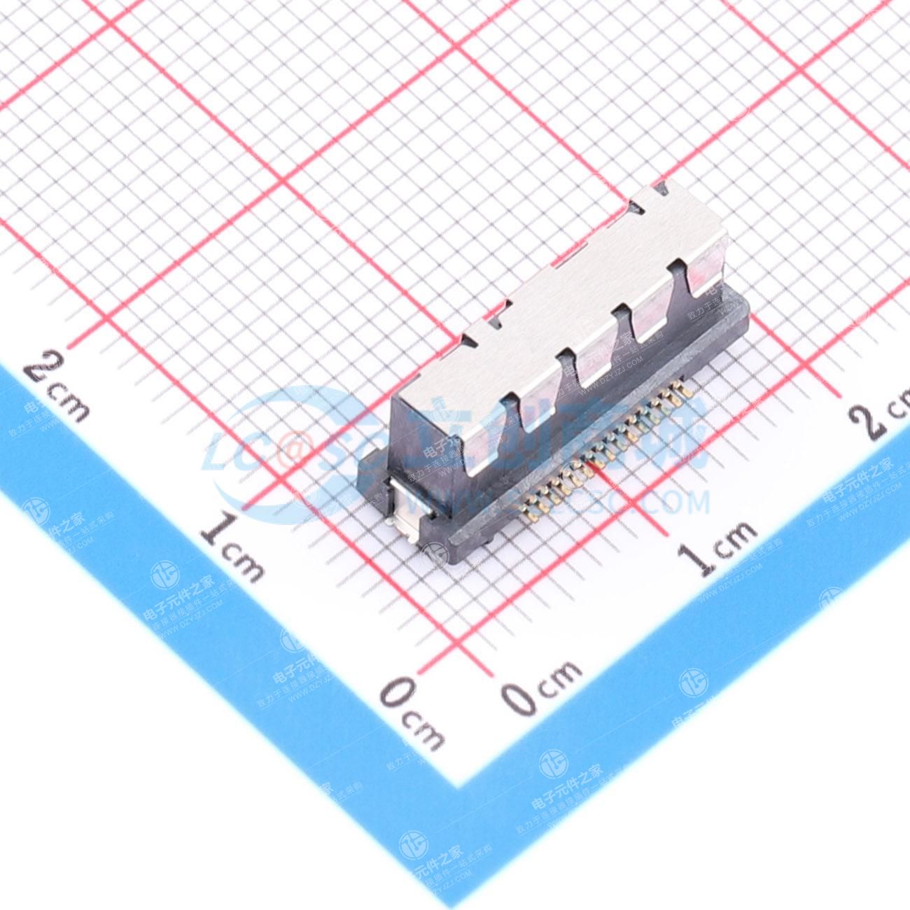 间距:0.64mm 母 立贴