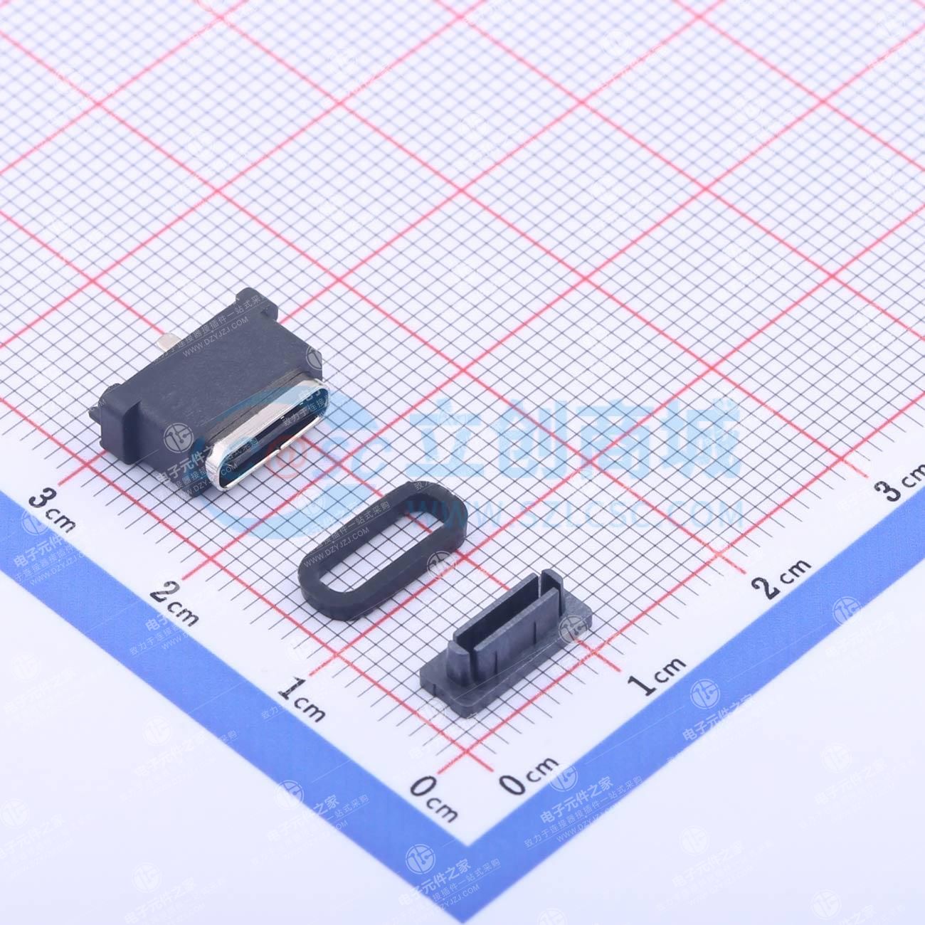 Type-C 母 立贴
