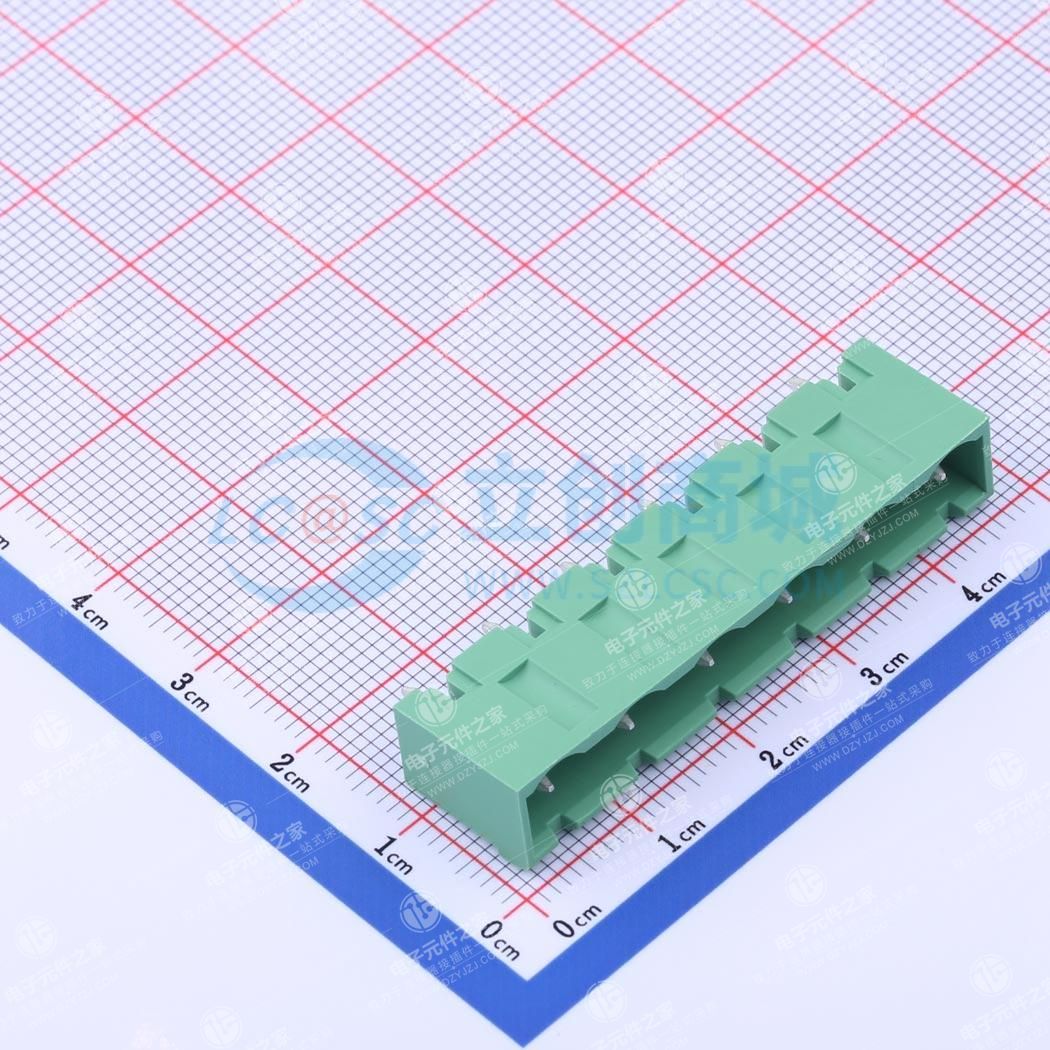 绿色 1x6P 7.62mm 排数:1 每排P数:6