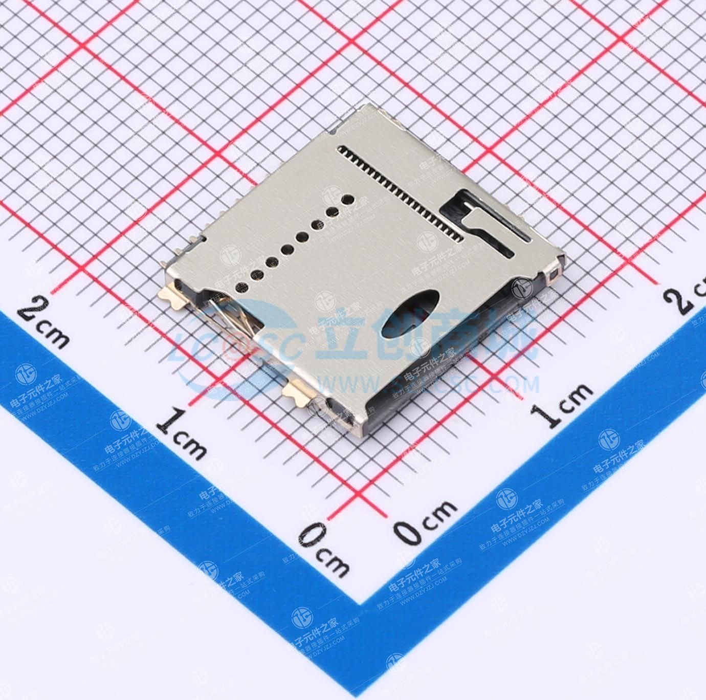 自弹式 MicroSD卡(TF卡) 卡座