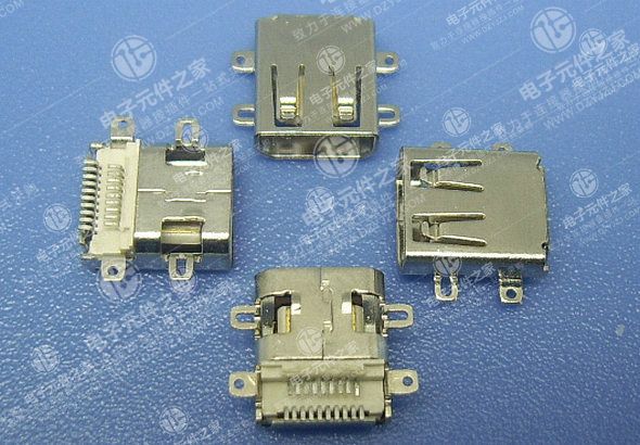 HDMI D TYPE 沉板0.54 四脚外贴型
