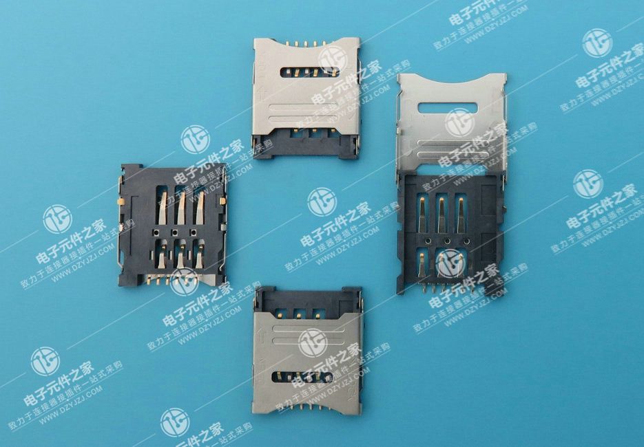 MICRO SIM 6PIN 掀盖式1.8H