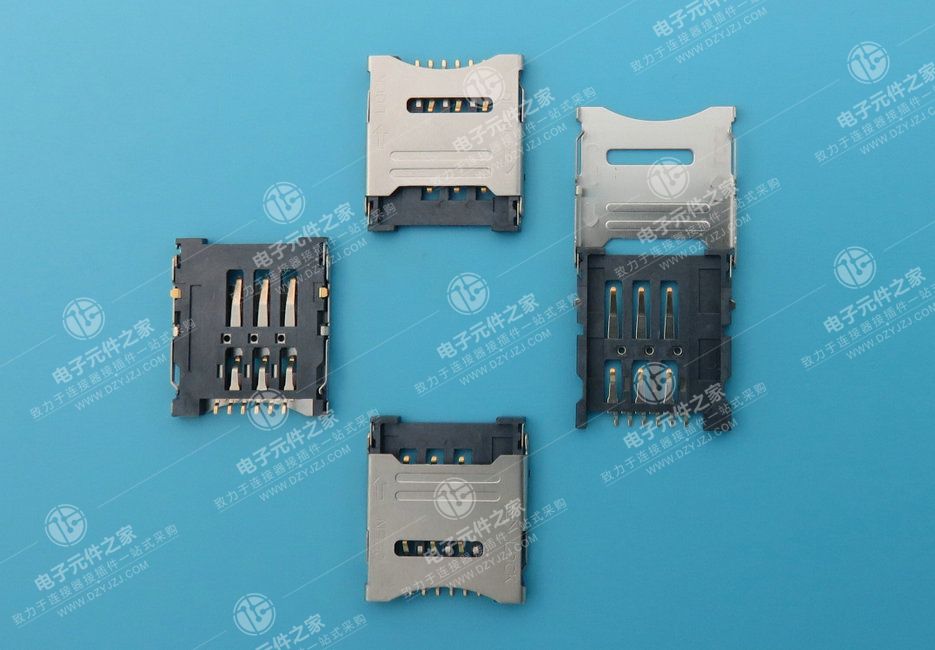MICRO SIM 6PIN 掀盖式1.8H