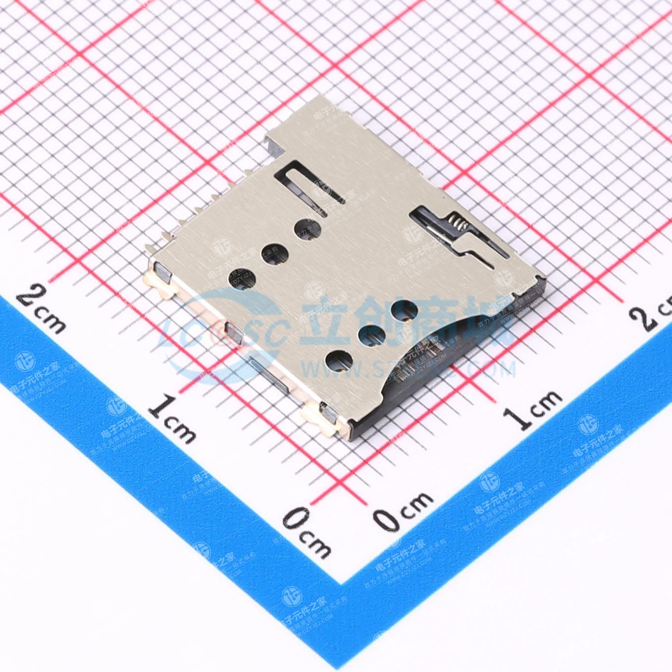 自弹式 MicroSIM卡 卡座