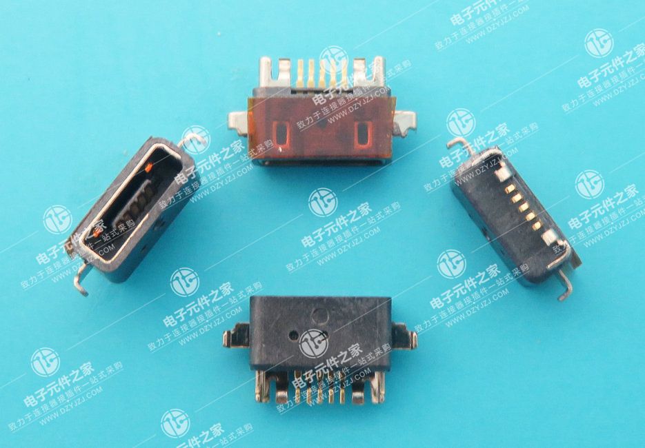 MICRO USB 5P 方口防水型