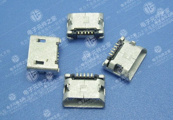 MICRO USB 5PIN 5.65 斜口