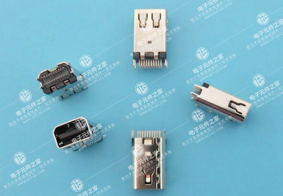 MINI DP母头夹板1.6