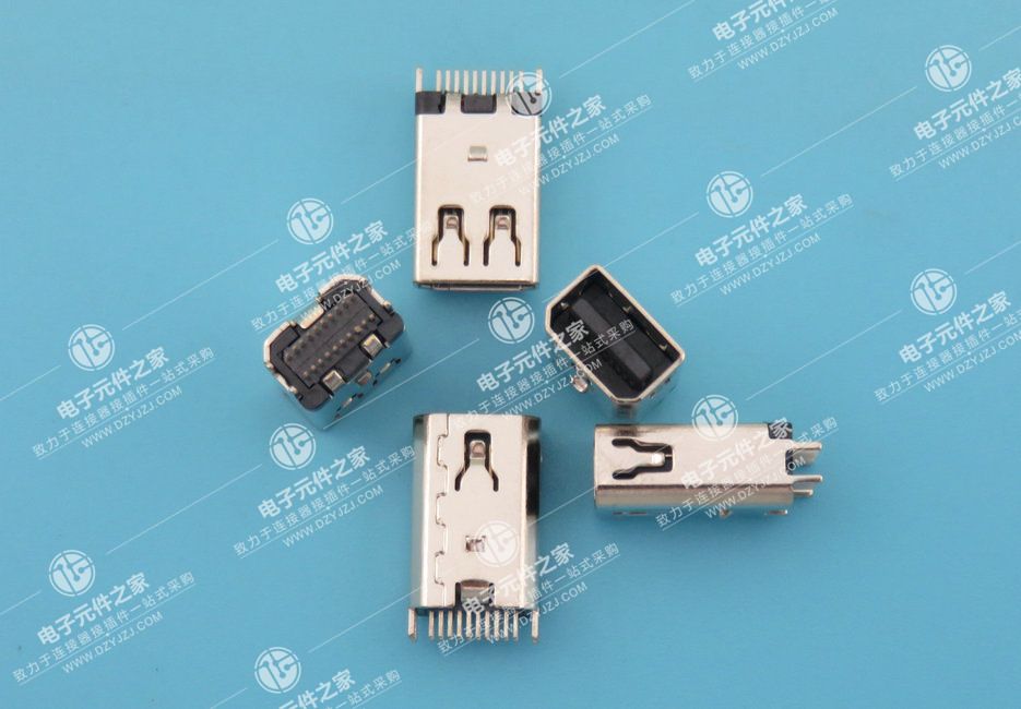 MINI DP母头夹板1.6