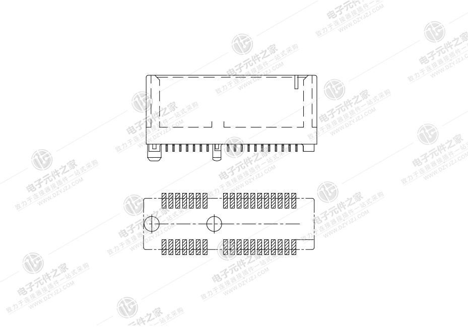 PCI-E 36pin 立贴