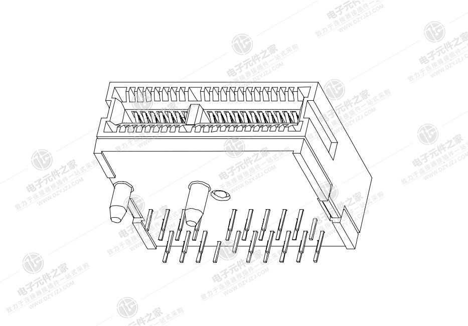 PCI-E 36pin 90°DIP