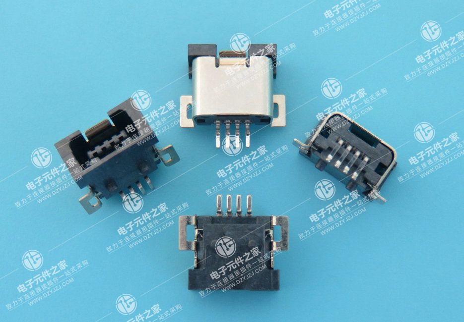 MINI USB 4P 双防呆