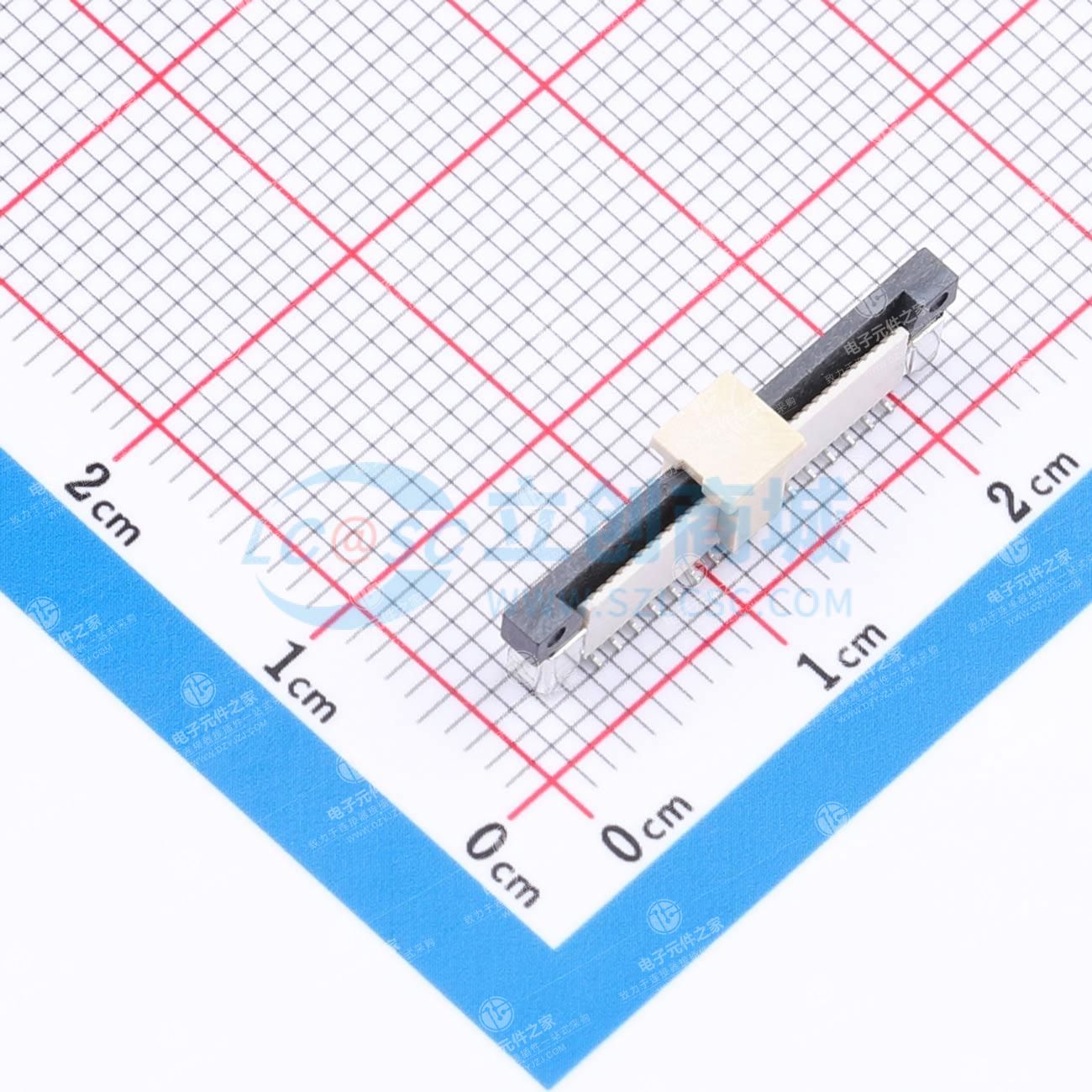 抽屉式 单侧触点/垂直 P数:32P 间距:0.5mm