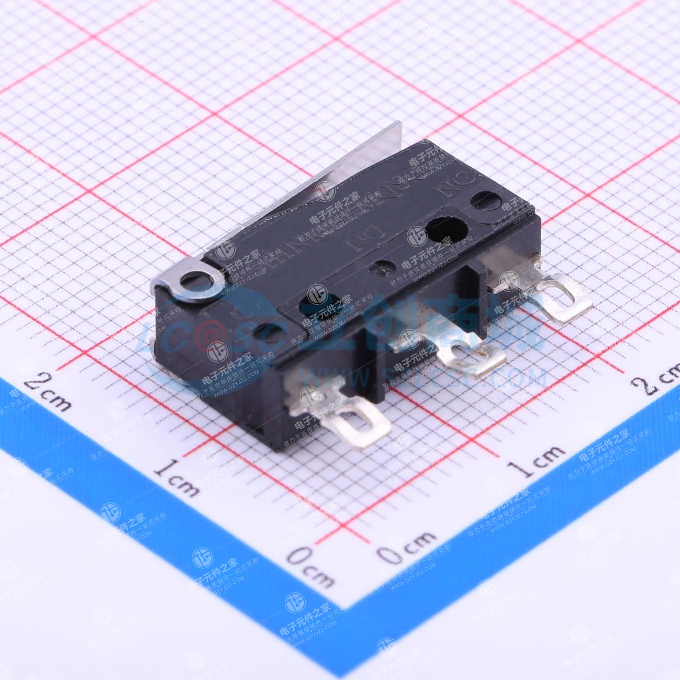 19.8*6.4*10.1mm 插件微动开关