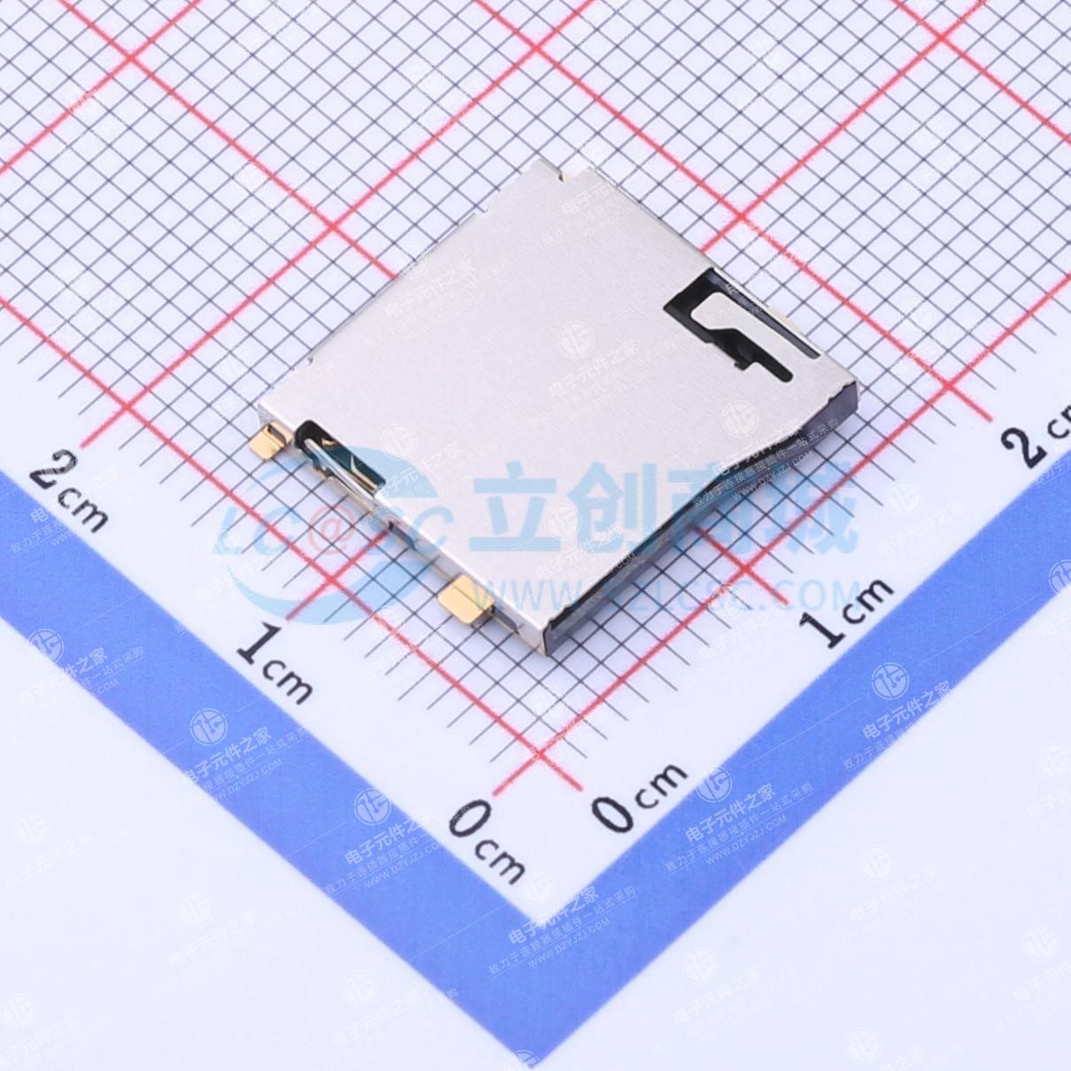 自弹式 MicroSD卡(TF卡) 卡座