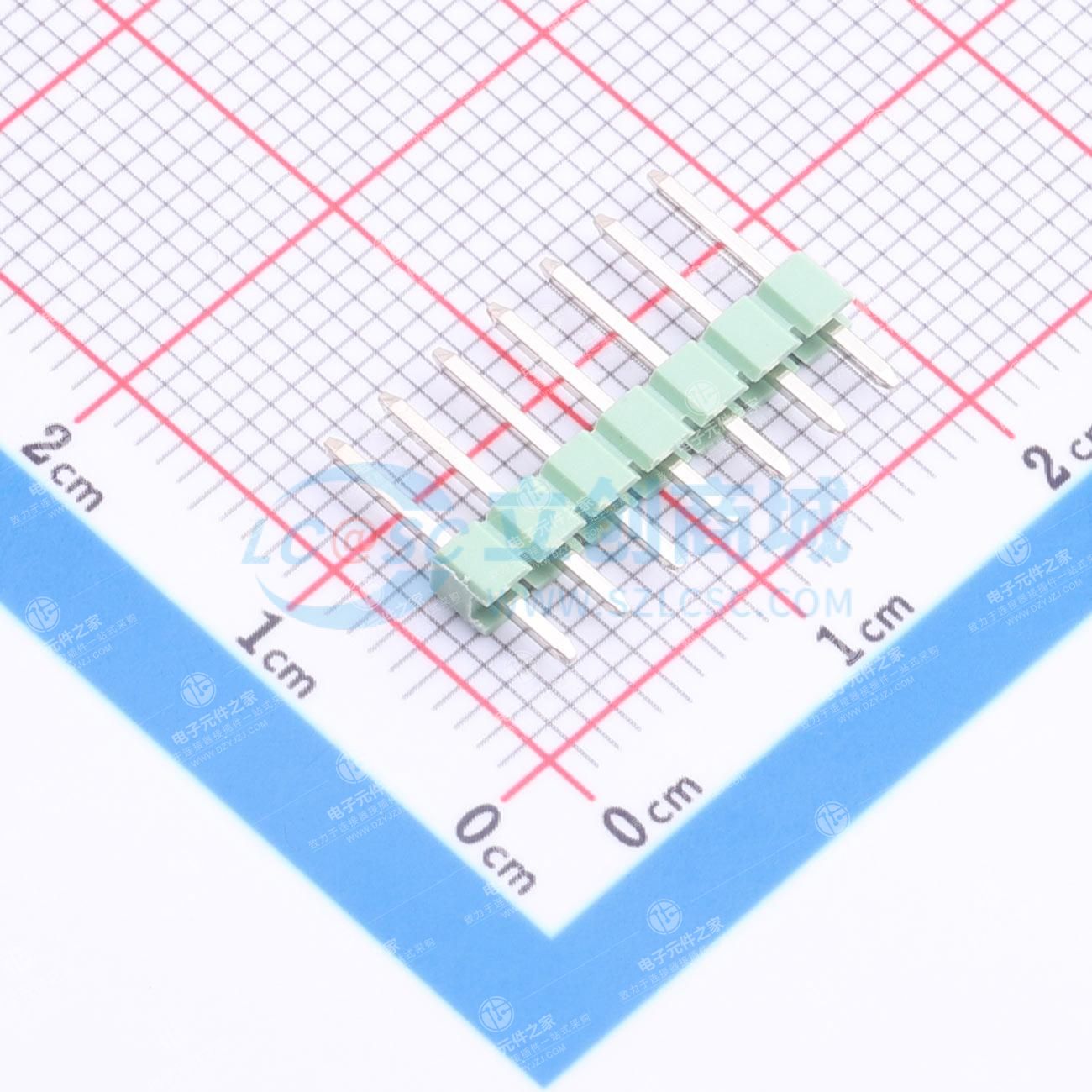 1x7P 间距:2.54mm 方针 直插