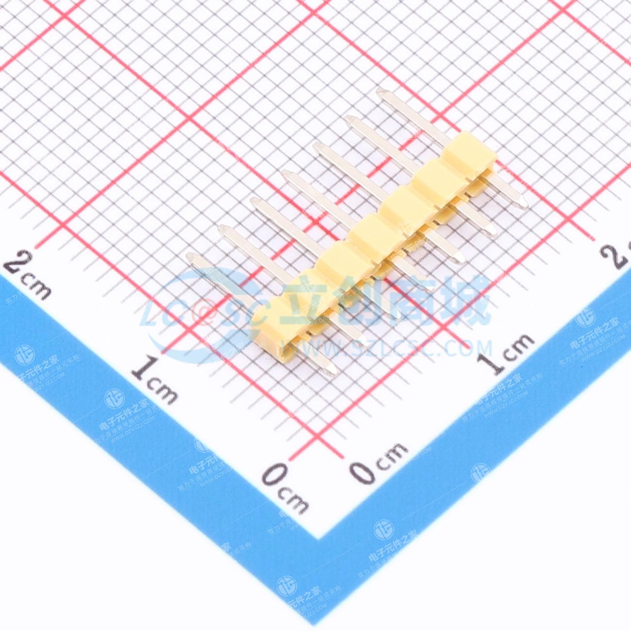 1x7P 间距:2.54mm 方针 直插