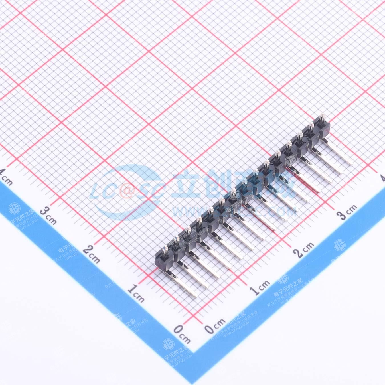 1x15P 间距:2.54mm 方针 弯插