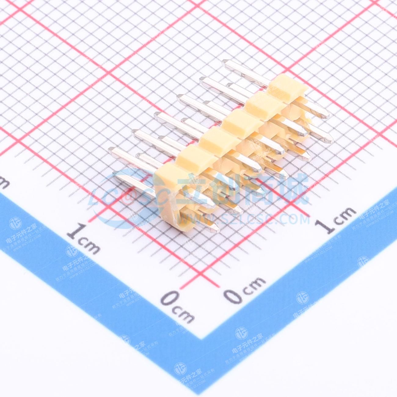 2x6P 间距:2.54mm 方针 直插