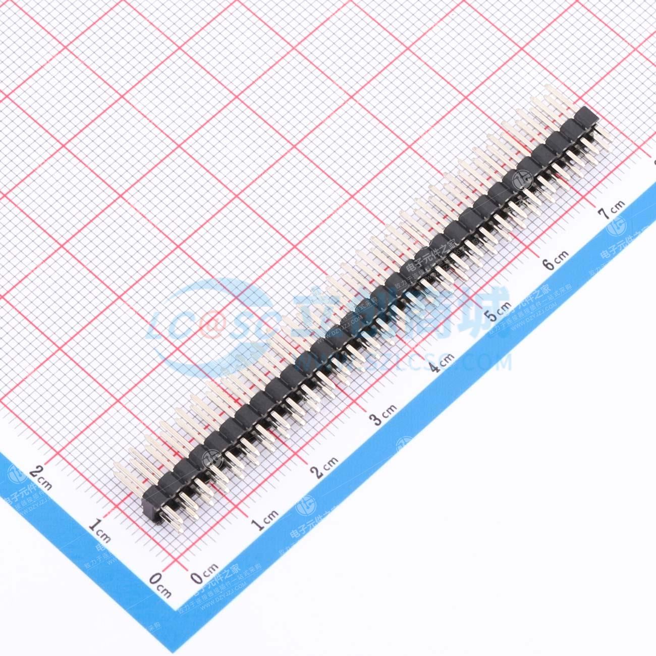 2x30P 间距:2.54mm 方针 直插