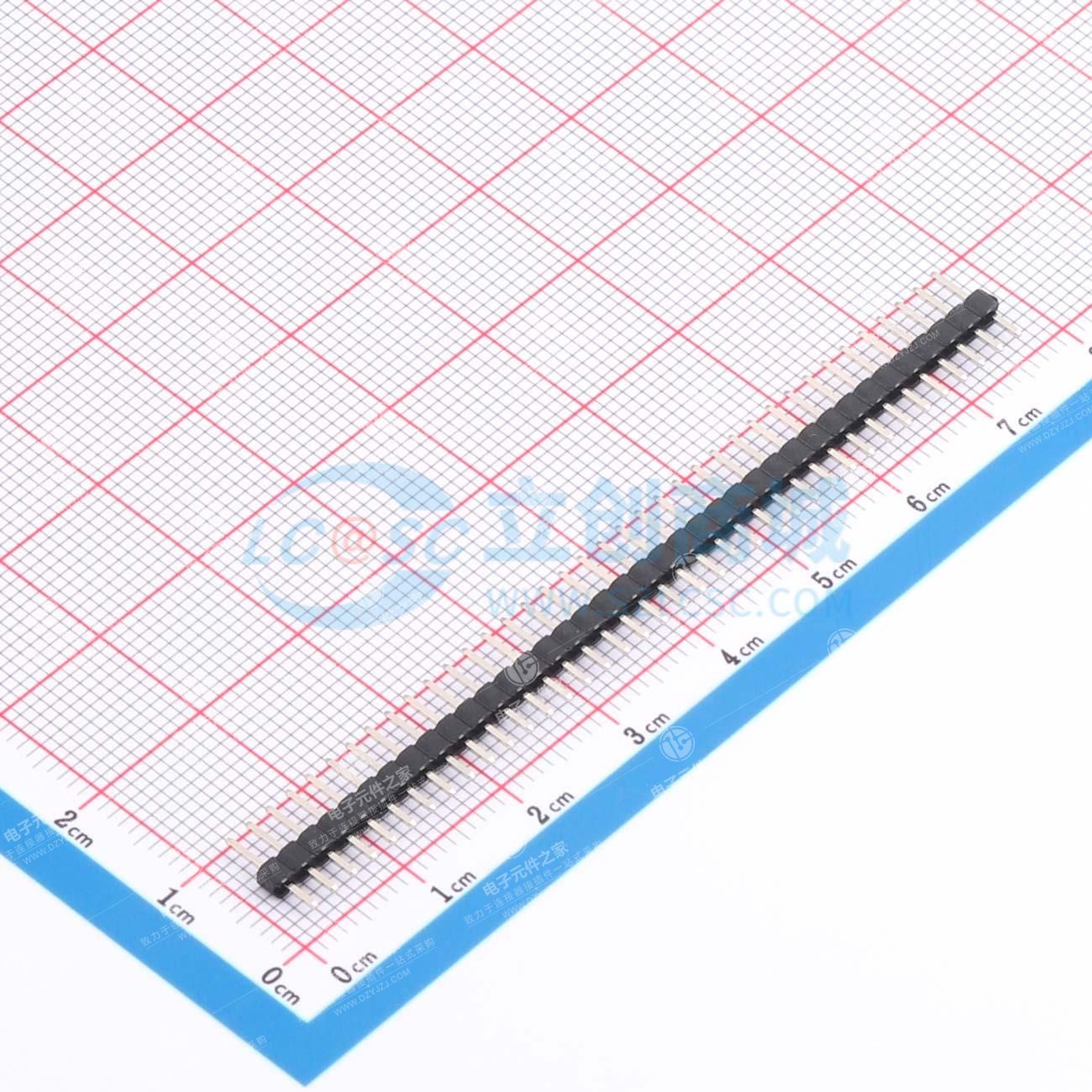 1x38P 间距:2mm 方针 直插