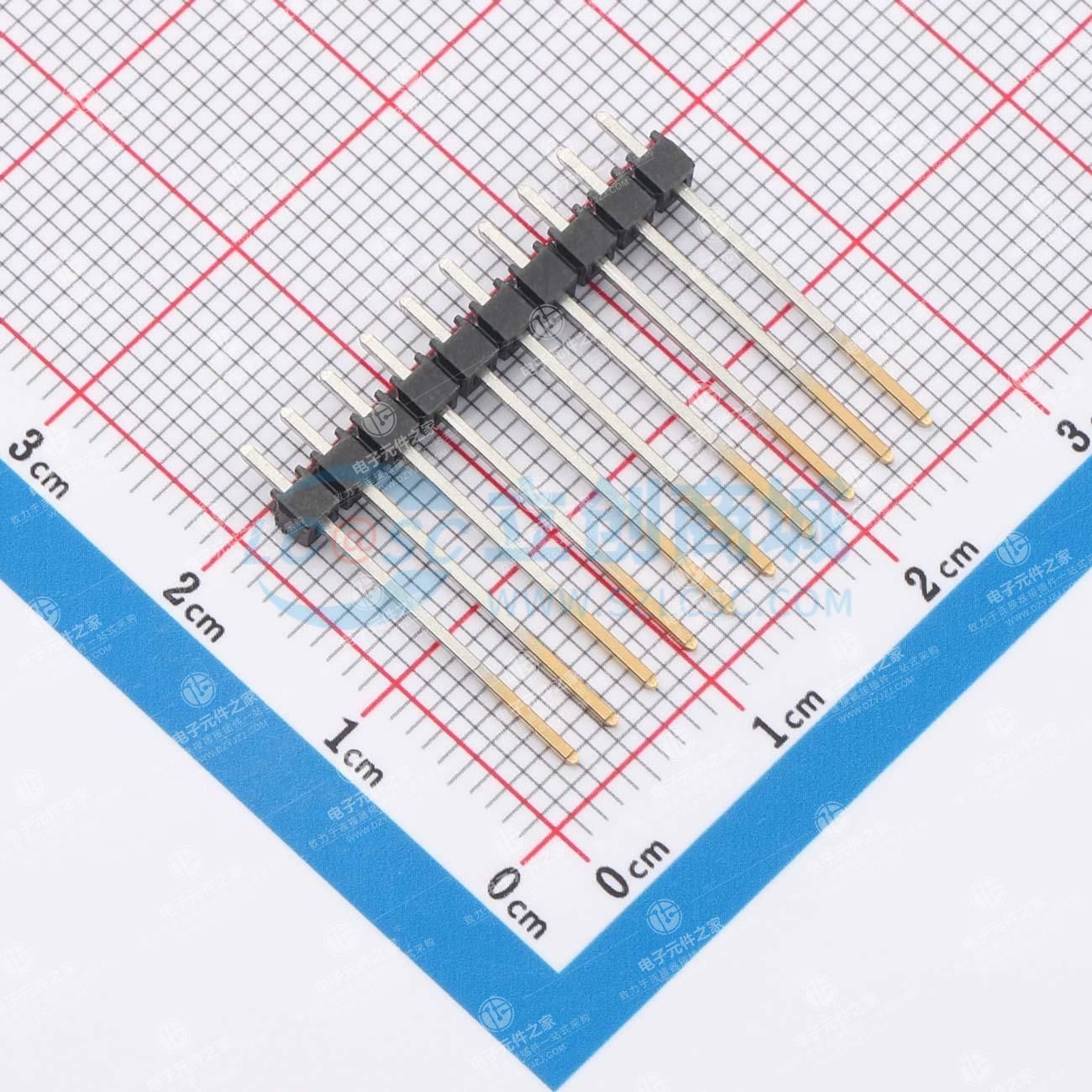 1x10P 间距:2.54mm 方针 直插