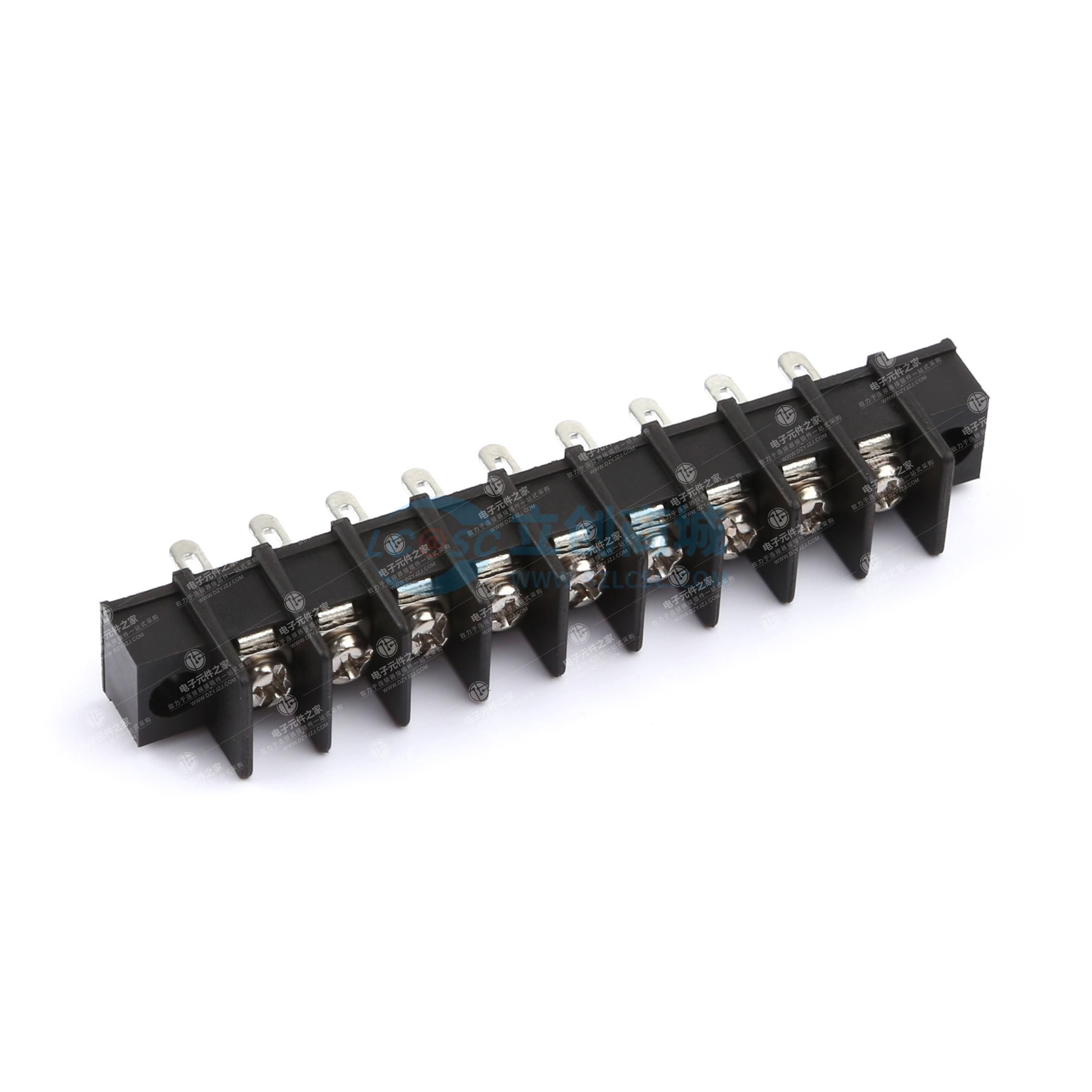 7.62mm 1x9P 直插 中脚 排数:1 每排P数:9