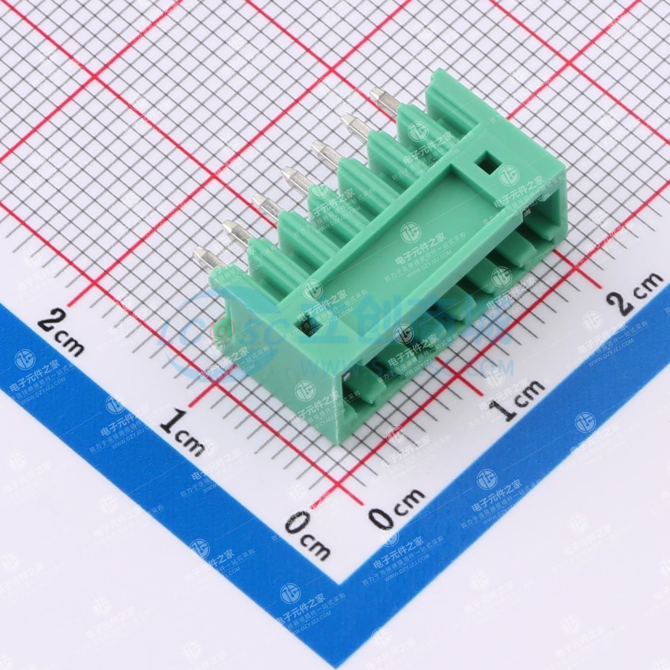 1x7P 2.5mm 排数:1 每排P数:7
