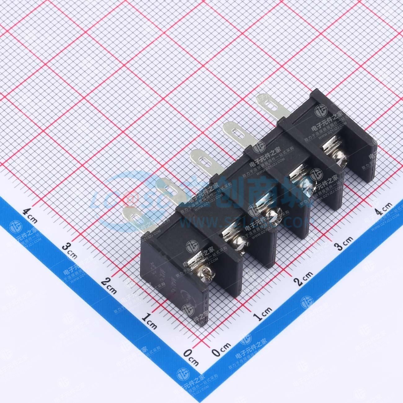 8.25mm 1x5P 中脚 排数:1 每排P数:5