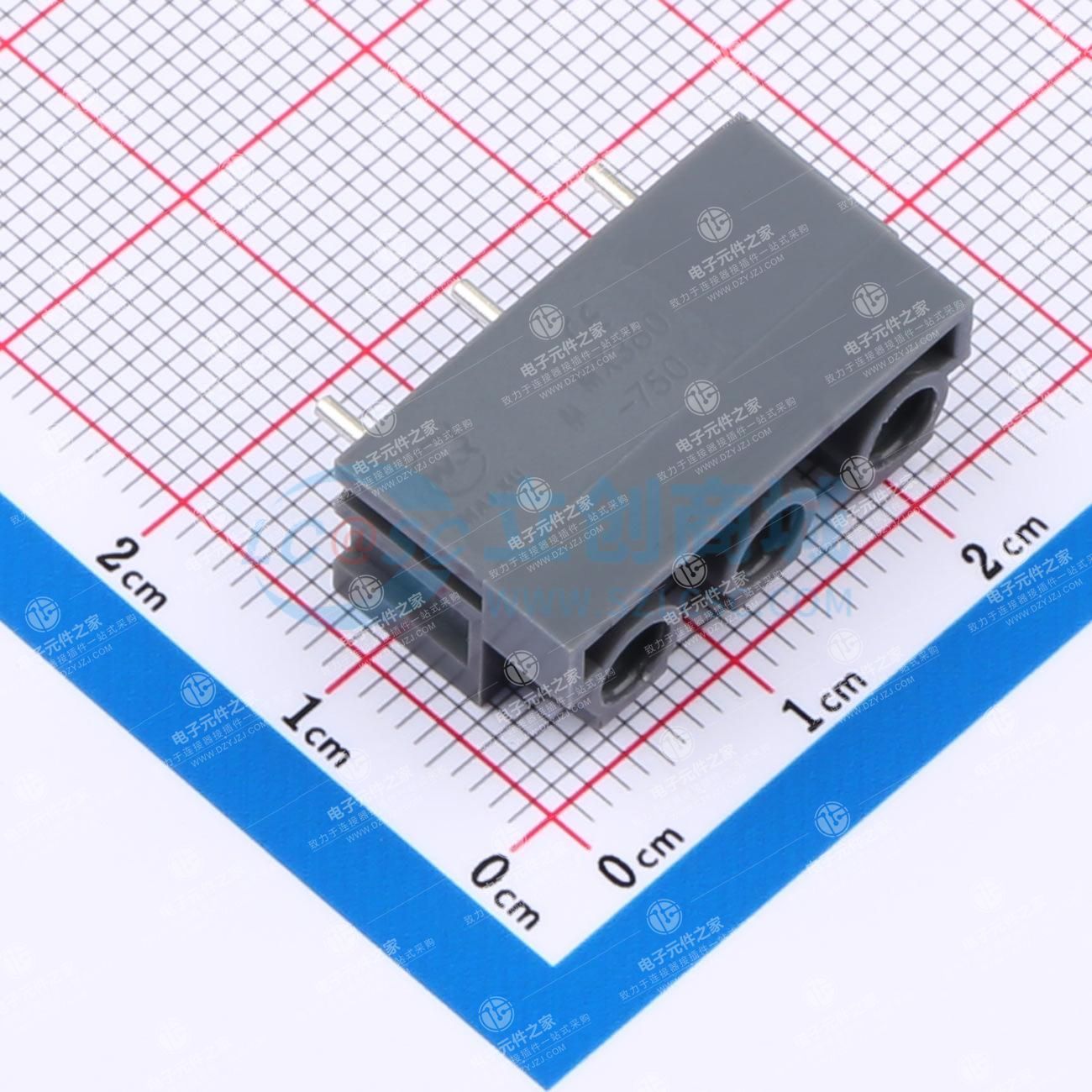 1x3P 7.5mm 直插 排数:1 每排P数:3