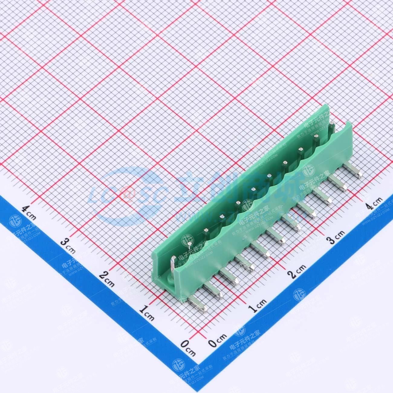 无固定装置 1x11P 3.96mm 排数:1 每排P数:11