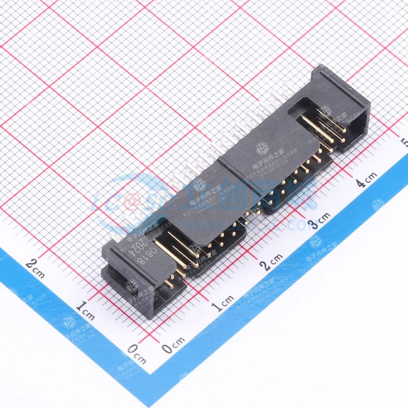 2x15P 间距:2.54mm 直插