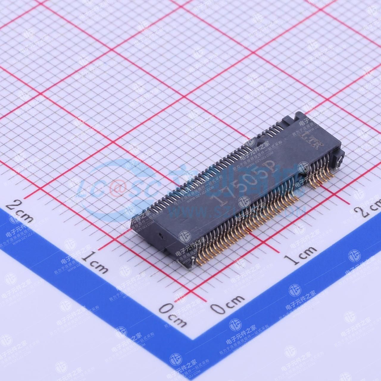 M.2(NGFF)卡连接器B键3.0