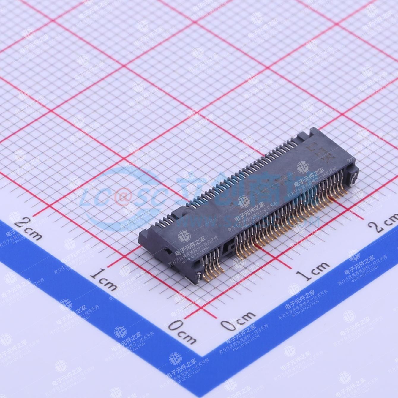 M.2(NGFF)卡连接器 M 键