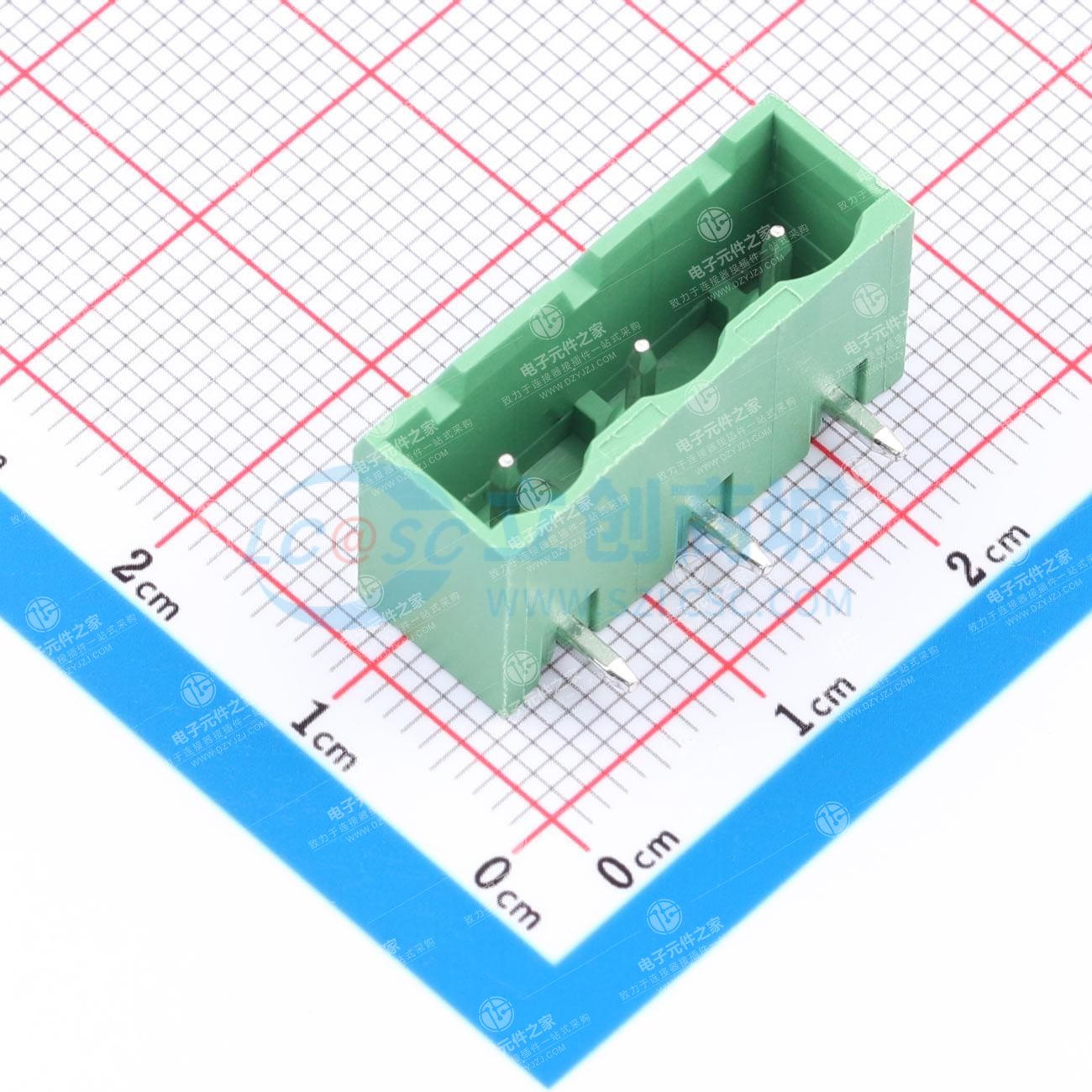 1x3P 7.62mm 排数:1 每排P数:3