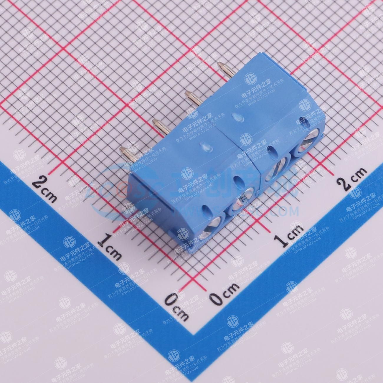 1x4P 5.08mm 直插 排数:1 每排P数:4