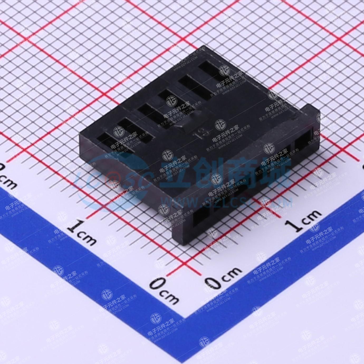 1x6P 2.54mm
