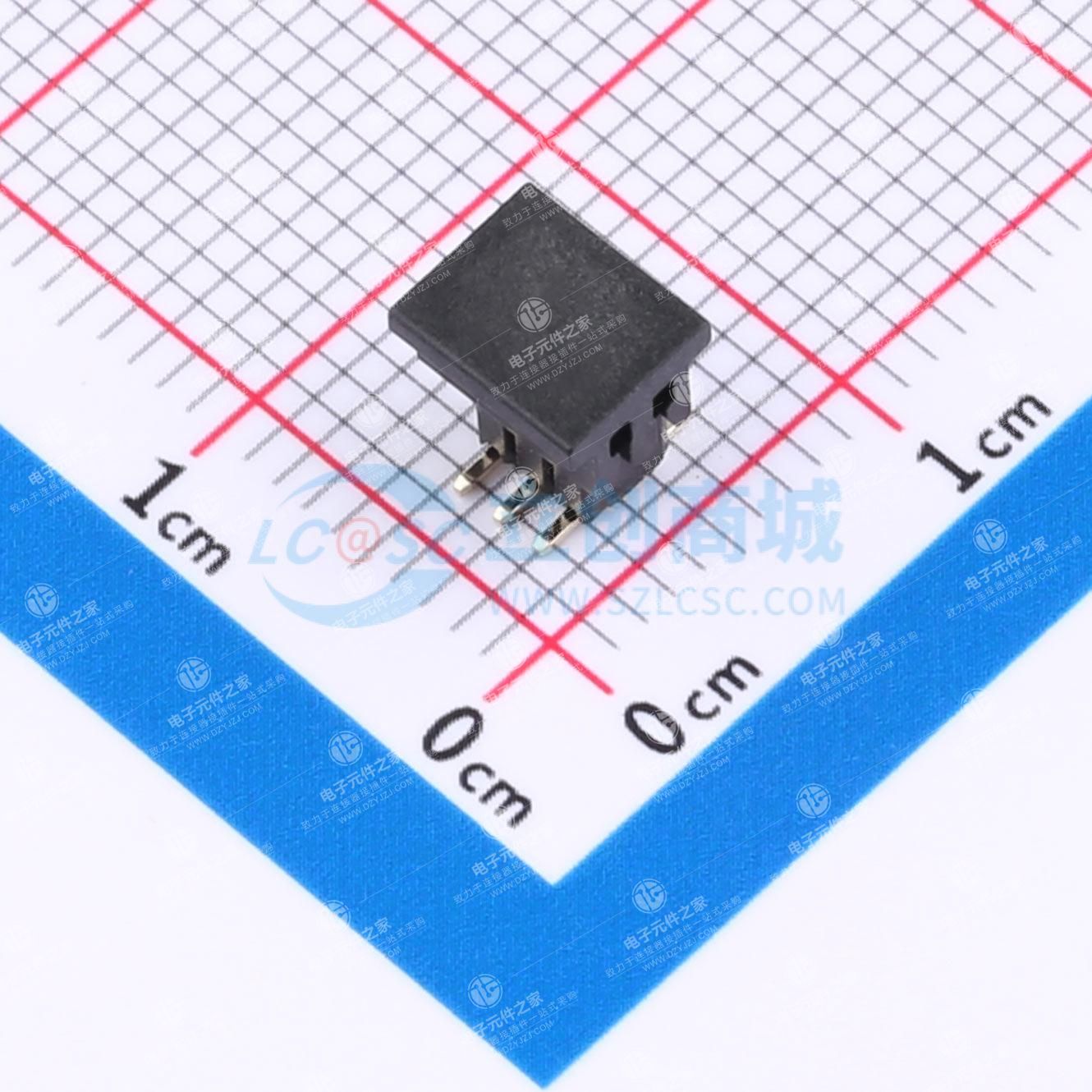 2x3P 间距:1.27mm 方针 立贴