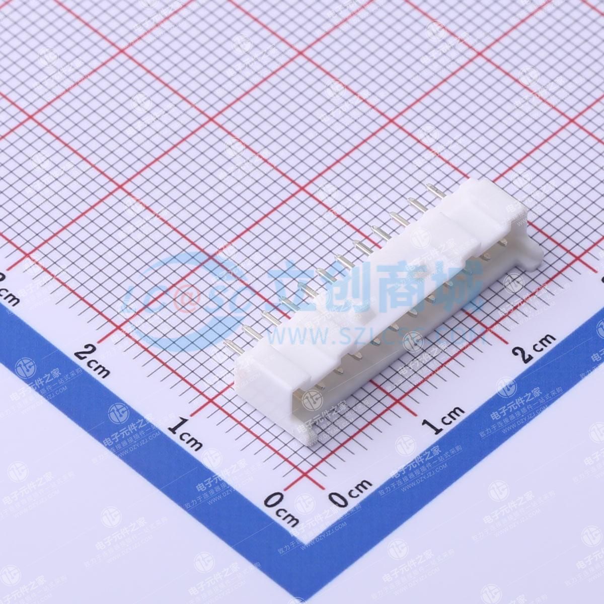 1x12P 间距:2mm 直插 系列:PA