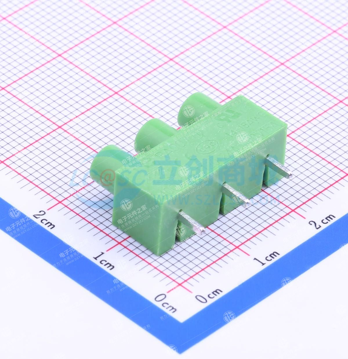 1x3P 7.5mm 直插 排数:1 每排P数:3